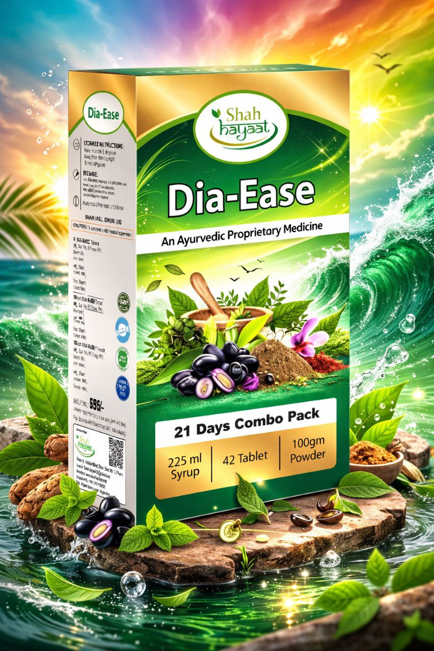 Dia-Ease – Ayurvedic Diabetes Care | Shah Hayaat