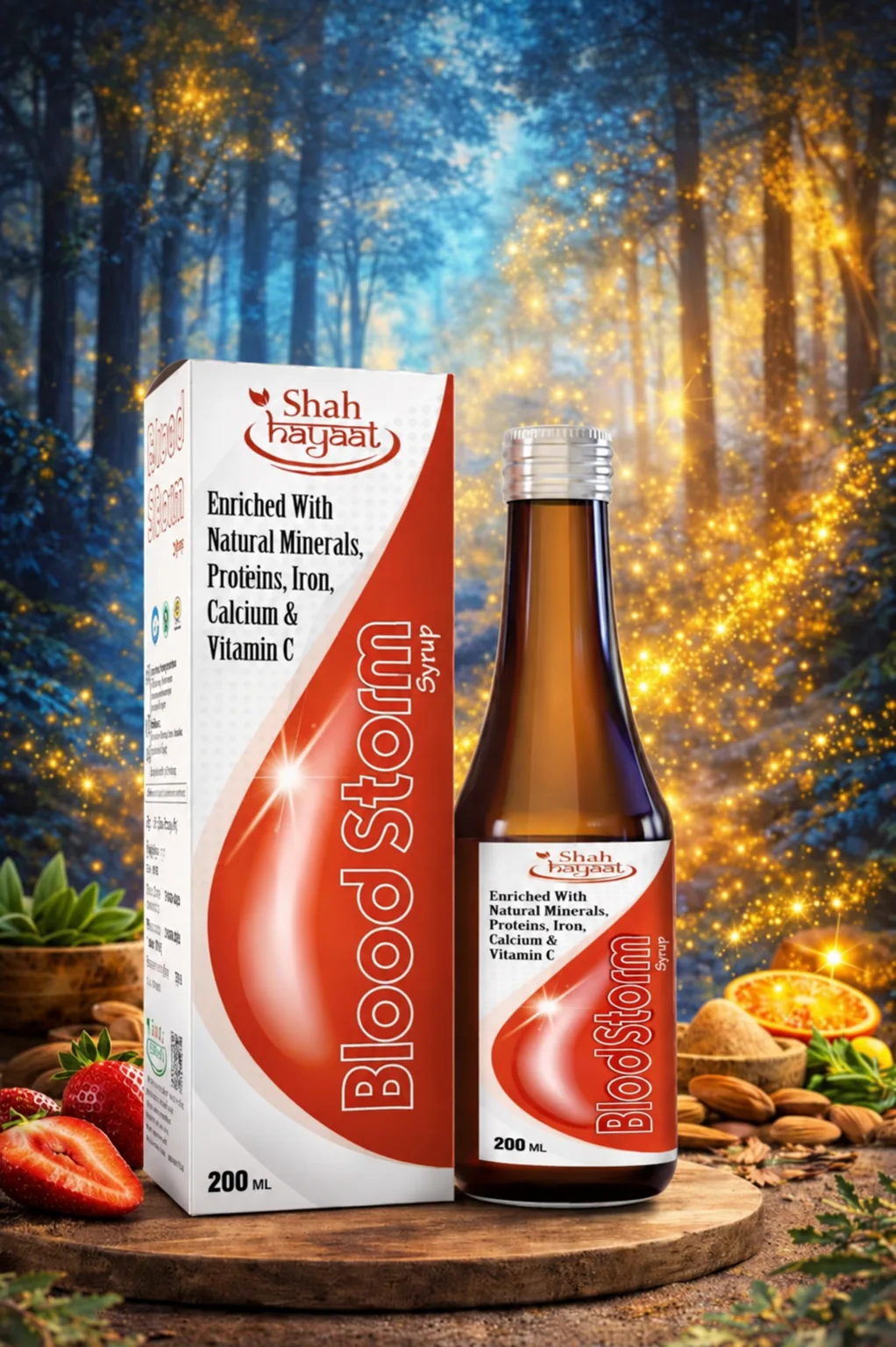 Blood Storm – Ayurvedic Blood & Energy | Shah Hayaat