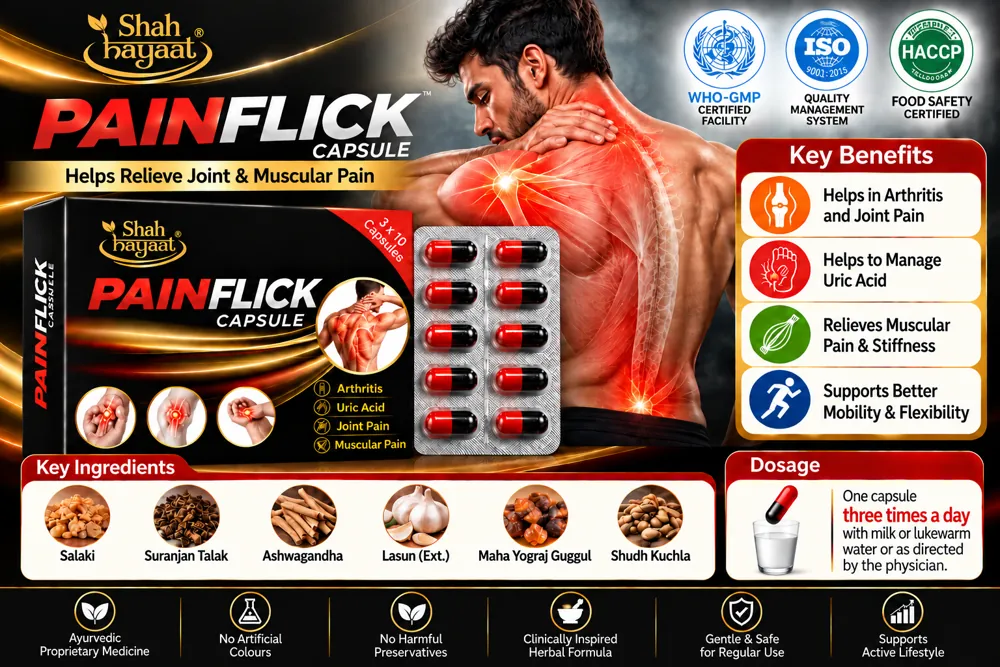 PAIN FLICK Capsule | Shah Hayaat