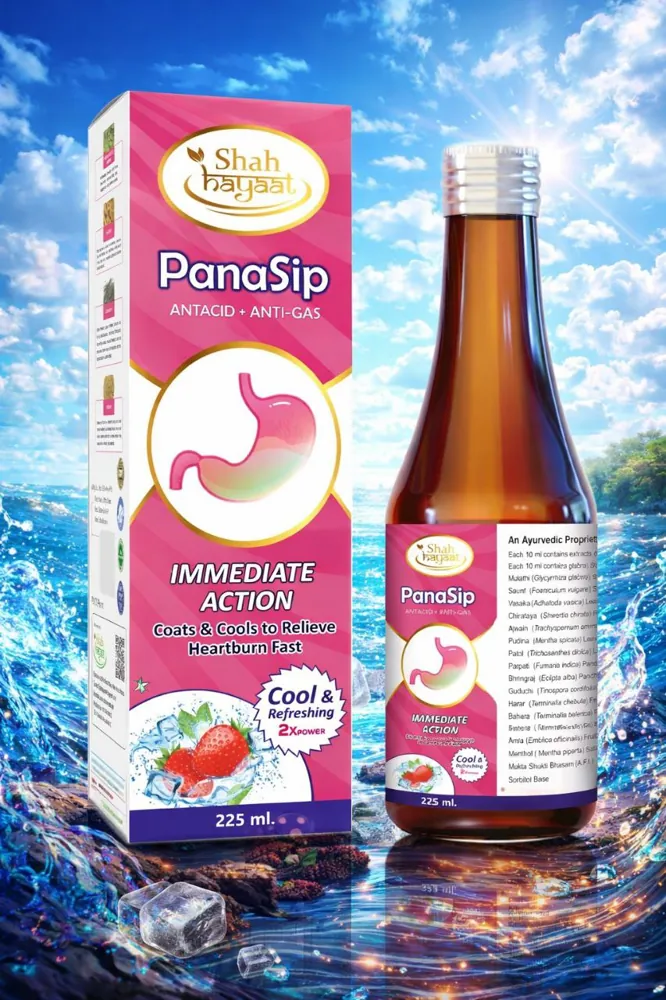 PanaSip – Ayurvedic Acidity Relief | Shah Hayaat