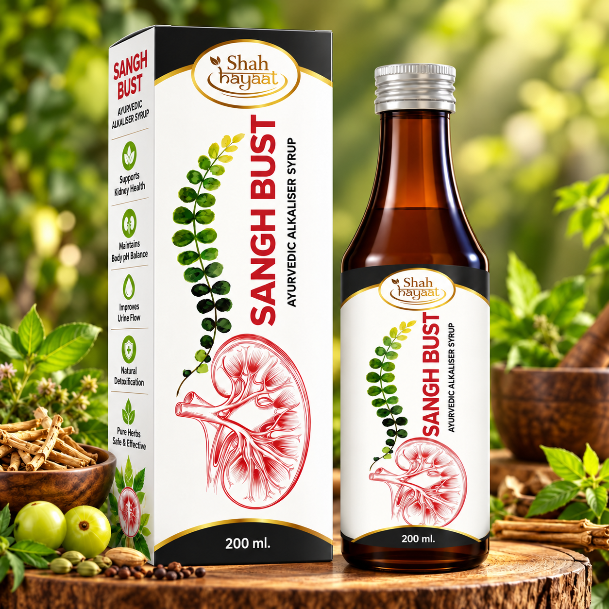 Sangh Bust Ayurvedic Alkaliser Syrup